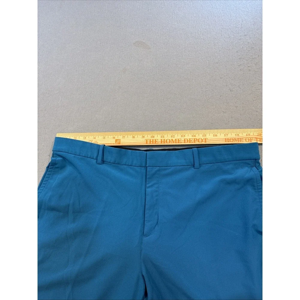 Nike Golf Dri-Fit SHORTS  Mens 40  AQUA BLUE Stretch  Athleisure PERFORMANCE